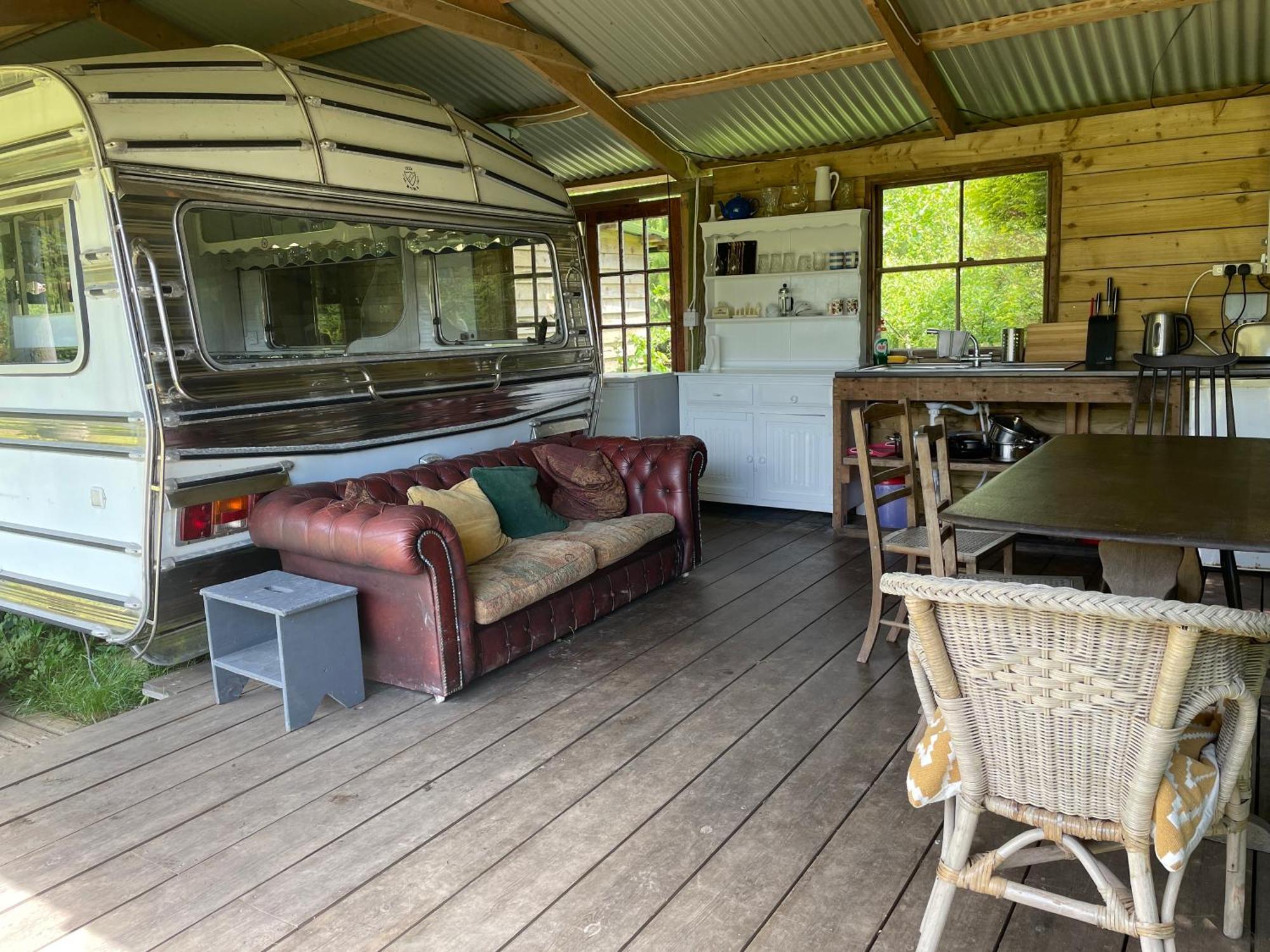 The Quarry Caravan Falmouth Dış mekan fotoğraf